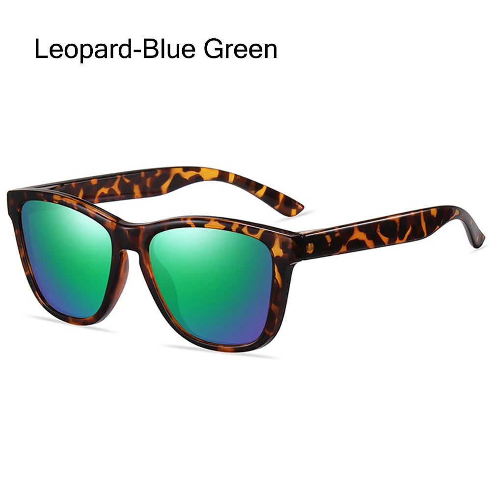Polarized Sunglasses - Men & Women Mirrored Driving Fishing Sun Glasses with UV400 Protection, Classic Retro Shades