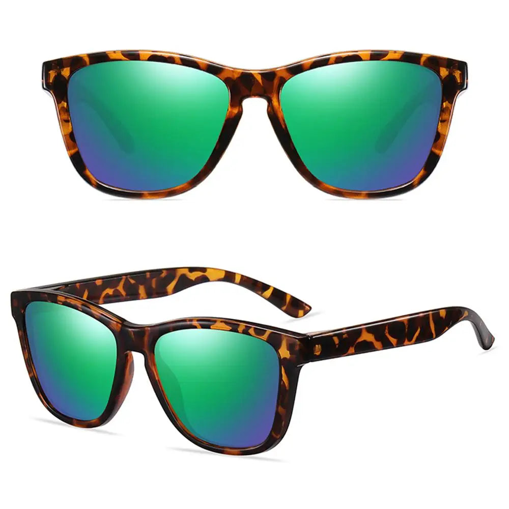 Polarized Sunglasses - Men & Women Mirrored Driving Fishing Sun Glasses with UV400 Protection, Classic Retro Shades