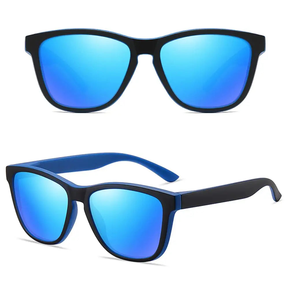 Polarized Sunglasses - Men & Women Mirrored Driving Fishing Sun Glasses with UV400 Protection, Classic Retro Shades