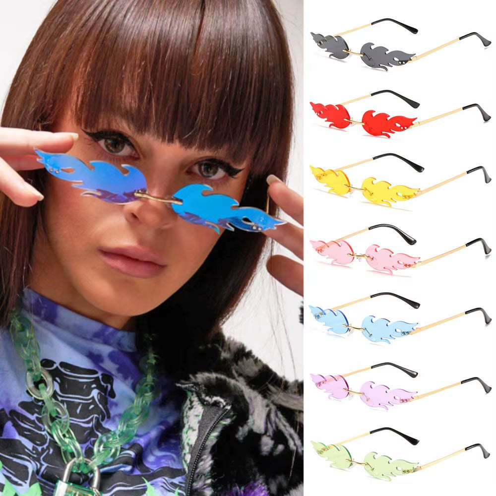FireDazzle™ Sunglasses | Gafas de sol UV400 con diseño novedoso de llamas