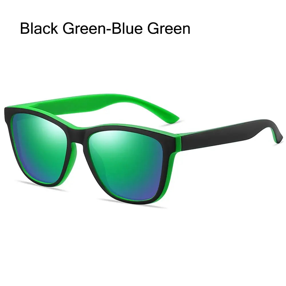 Polarized Sunglasses - Men & Women Mirrored Driving Fishing Sun Glasses with UV400 Protection, Classic Retro Shades