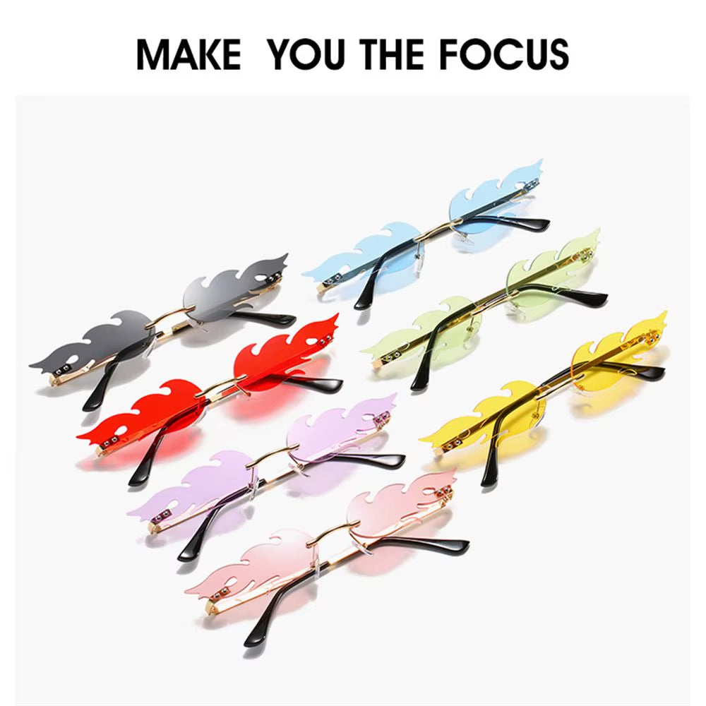FireDazzle™ Sunglasses | Gafas de sol UV400 con diseño novedoso de llamas