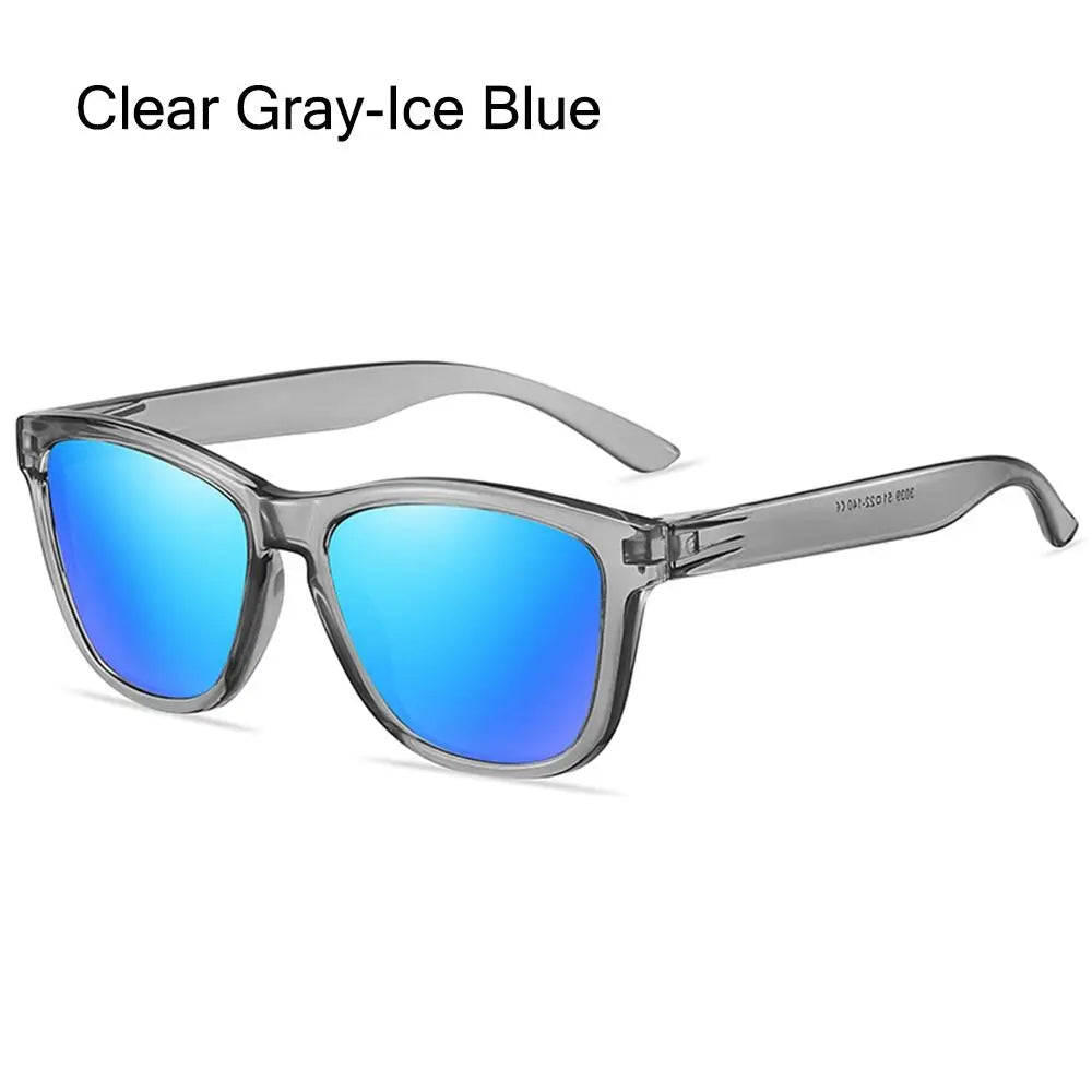 Polarized Sunglasses - Men & Women Mirrored Driving Fishing Sun Glasses with UV400 Protection, Classic Retro Shades