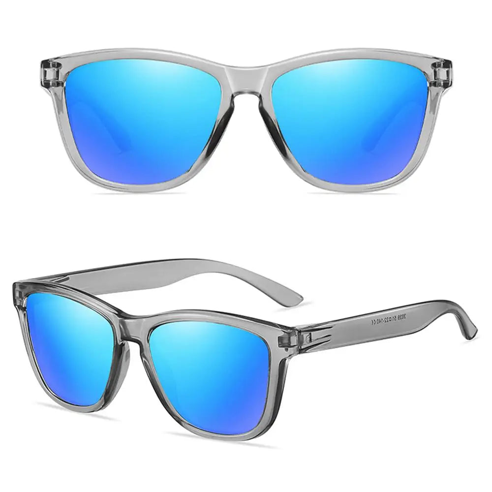 Polarized Sunglasses - Men & Women Mirrored Driving Fishing Sun Glasses with UV400 Protection, Classic Retro Shades